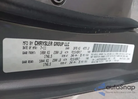 2011 Jeep Compass Limited from USA, damaged, VIN 1J4NF5FB3BD280321